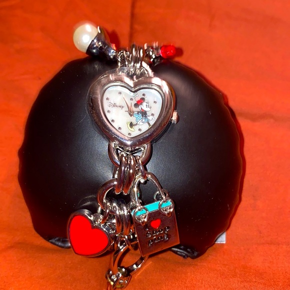Minnie Watch with Charms